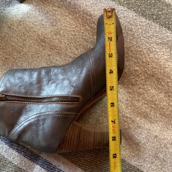 Vintage spats style ankle booties, made in Italy 8/39 - Picture 10 of 11